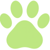 Logo Huella verde Perro Sin Fondo